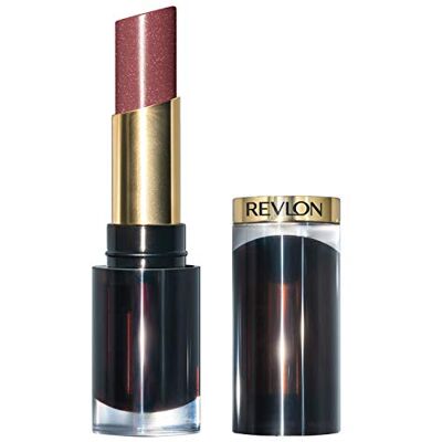 REVLON , Super Lustrous Glass Shine Lippenstift, hoogglans, romige en hydraterende formule, doordrenkt met hyaluronzuur, aloë vera en rozenkwarts 007 Glazed Mauve, 3,1 g REVLON , Super Lustrous Glass Shine Lippenstift, hoogglans, romige en hydraterende formule, doordrenkt met hyaluronzuur, aloë vera en rozenkwarts 007 Glazed Mauve, 3,1 g