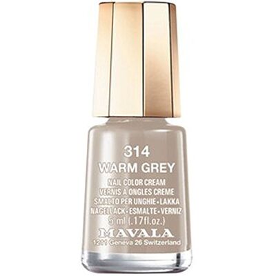 MAVALA Mini Color Nagellak Crème 5ml Kleur 314: Warm Grey MAVALA Mini Color Nagellak Crème 5ml Kleur 314: Warm Grey