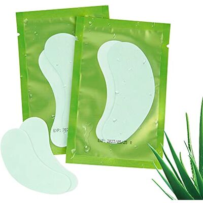 Lunamoon 50 paar patches voor wimperverlenging, patchwork, wimpers, pads voor wimperverlenging, wimperverlenging, pads, ooggel, patch Lunamoon 50 paar patches voor wimperverlenging, patchwork, wimpers, pads voor wimperverlenging, wimperverlenging, pads, ooggel, patch