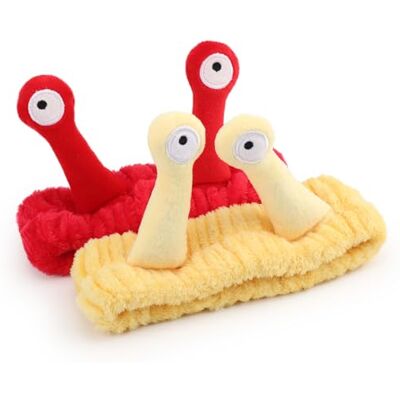 DRESHOW Haarband voor het wassen van gezicht palm en slak palm en slak make-up hoofdbanden leuke spa huidverzorging hoofdband DRESHOW Haarband voor het wassen van gezicht palm en slak palm en slak make-up hoofdbanden leuke spa huidverzorging hoofdband
