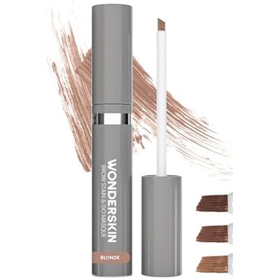 Wonderskin Wonder Blading Brow Stain & Go masker, langdurige wenkbrauwtint, anti-overdracht en anti-vlekken (blond) Wonderskin Wonder Blading Brow Stain & Go masker, langdurige wenkbrauwtint, anti-overdracht en anti-vlekken (blond)