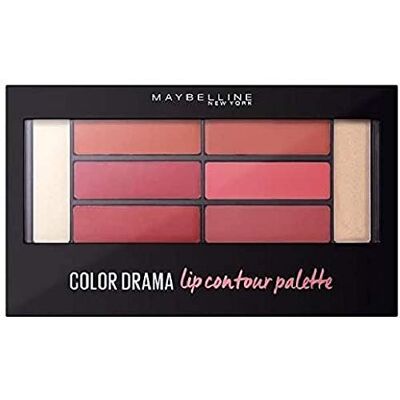 Maybelline New York Color Sensational Lip Contour Palette Blushed Bombshell 1 Pack (1 x 1 stuk) Maybelline New York Color Sensational Lip Contour Palette Blushed Bombshell 1 Pack (1 x 1 stuk)