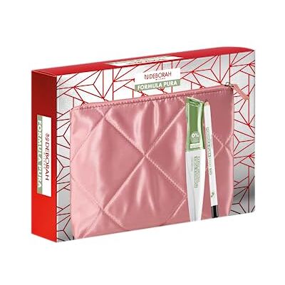 DEBORAH Milano Cadeauzakje Formule Pura, met mascara volume en kracht en Kajal oogpotlood, pure biologische formule nr. 01 DeepBlack, nr. 03 DEBORAH Milano Cadeauzakje Formule Pura, met mascara volume en kracht en Kajal oogpotlood, pure biologische formule nr. 01 DeepBlack, nr. 03