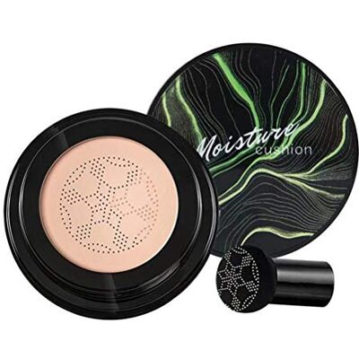 Hihey COTTILE BB Cream Mushroom Head Air Cushion BB/CC Cream Air Cushion Foundation Compact Cover Moist Make-up (natuurlijke kleur) Hihey COTTILE BB Cream Mushroom Head Air Cushion BB/CC Cream Air Cushion Foundation Compact Cover Moist Make-up (natuurlijke kleur)