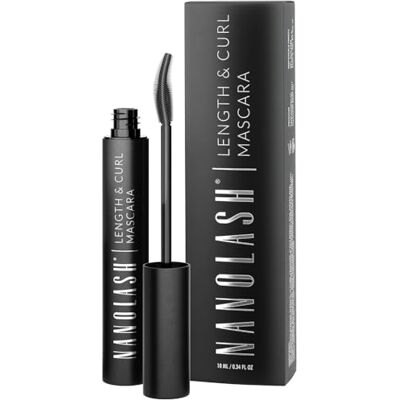 Nanolash Verlengende en krullende mascara 10 ml – het effect van perfect lange en perfect gekrulde wimpers, verlengende en krullende, zwarte mascara Nanolash Verlengende en krullende mascara 10 ml – het effect van perfect lange en perfect gekrulde wimpers, verlengende en krullende, zwarte mascara
