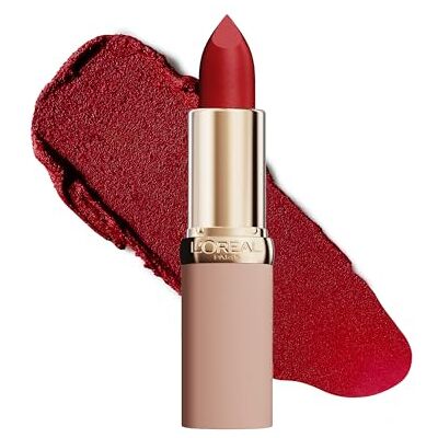 L'Oreal Paris L'Oréal Paris Color Riche Blurred Matte lippenstift, zijdeachtig, mat, genuanceerd effect, hydraterend, reconstructible 300, Parijs rood L'Oreal Paris L'Oréal Paris Color Riche Blurred Matte lippenstift, zijdeachtig, mat, genuanceerd effect, hydraterend, reconstructible 300, Parijs rood