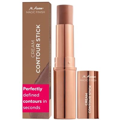 M. Asam MAGIC FINISH Cream Contour Stick Medium Dark (8 g) contourstick voor gedefinieerde contouren, zachte textuur voor eenvoudig mengen, hydraterende hyaluronzuurmake-up M. Asam MAGIC FINISH Cream Contour Stick Medium Dark (8 g) contourstick voor gedefinieerde contouren, zachte textuur voor eenvoudig mengen, hydraterende hyaluronzuurmake-up