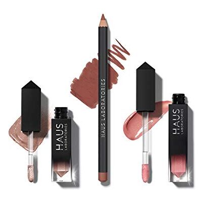 Haus Laboratories Huis Laboories By Lady Gaga: Huis of Collections Make-up set met tas, vloeibare oogschaduw, lipliner-stift en lipgloss in 9 sets, veganistisch en dierproefvrij 3-delige voordeelset Haus Laboratories Huis Laboories By Lady Gaga: Huis of Collections Make-up set met tas, vloeibare oogschaduw, lipliner-stift en lipgloss in 9 sets, veganistisch en dierproefvrij 3-delige voordeelset