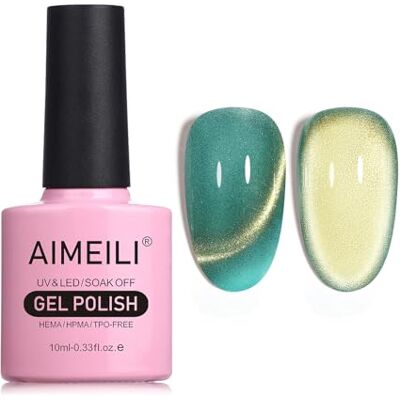 AIMEILI 10 ml nagellak, magnetisch, gel, Cat's Eye nagellak, UV, LED, manicure, pedicure, eenvoudig aan te brengen, 751 AIMEILI 10 ml nagellak, magnetisch, gel, Cat's Eye nagellak, UV, LED, manicure, pedicure, eenvoudig aan te brengen, 751