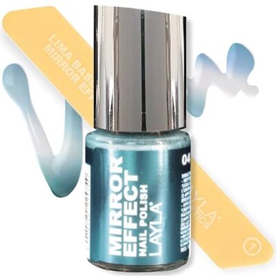 LAYLA Cosmetics Mirror Effect Nagellak Titanium Sky 1 x 0,01 liter LAYLA Cosmetics Mirror Effect Nagellak Titanium Sky 1 x 0,01 liter