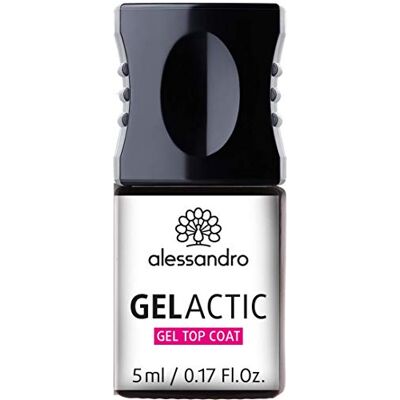 alessandro Gelactic Top Coat voor een look zonder lamp, 5 ml alessandro Gelactic Top Coat voor een look zonder lamp, 5 ml