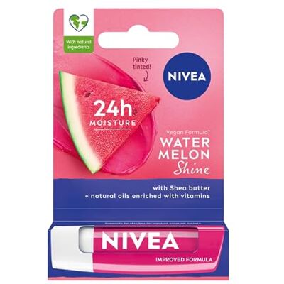 NIVEA Lippenstift, watermeloen, glanzend, 4,8 g NIVEA Lippenstift, watermeloen, glanzend, 4,8 g