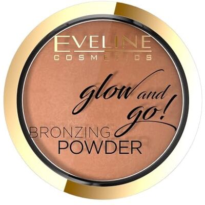 EVELINE COSMETICS Glow & Go Bronzer poeder nr. 02 EVELINE COSMETICS Glow & Go Bronzer poeder nr. 02