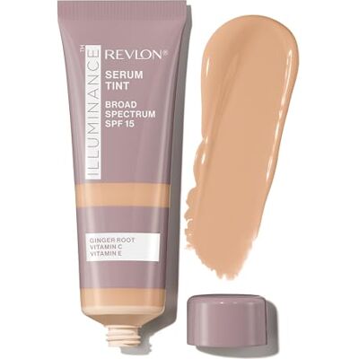 REVLON Illuminance Tinted Serum, 3-voudig hyaluronzuur serum foundation REVLON Illuminance Tinted Serum, 3-voudig hyaluronzuur serum foundation