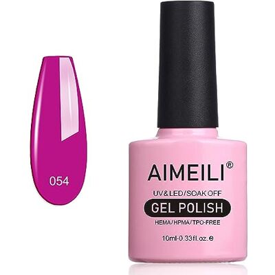 AIMEILI Gelnagellak, uv, led, Gellack Glasser Off Gel Polish (054) 10 ml AIMEILI Gelnagellak, uv, led, Gellack Glasser Off Gel Polish (054) 10 ml