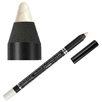 Makki Pearl White Eyeliner, waterbestendig, Glide on Eye Liner kleur nummer 17 Makki Pearl White Eyeliner, waterbestendig, Glide on Eye Liner kleur nummer 17