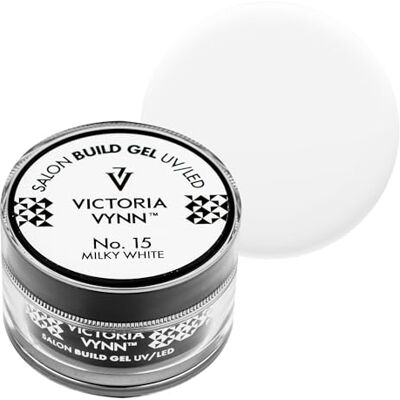 VICTORIA VYNN Build UV/LED Gel Builder Extension voor nagelopbouw #15 melkwit 50 ml VICTORIA VYNN Build UV/LED Gel Builder Extension voor nagelopbouw #15 melkwit 50 ml