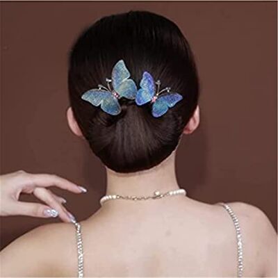 HADAVAKA Simple Fast Spiral Hair Braid Clips, modieuze haarclips voor vrouwen, Lazy Hair Bun, Elegant Flower Lazy Hair Curler, DIY Hair Styling Accessoires voor Vrouwen Meisjes (Blauwe Vlinder) HADAVAKA Simple Fast Spiral Hair Braid Clips, modieuze haarclips voor vrouwen, Lazy Hair Bun, Elegant Flower Lazy Hair Curler, DIY Hair Styling Accessoires voor Vrouwen Meisjes (Blauwe Vlinder)