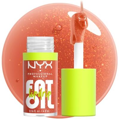 NYX PROFESSIONAL MAKEUP Gloss lippen olie Fat Oil Lip Drip, hoogglans, niet-plakkerige afwerking, 12 uur hydratatie, extra grote applicator, squalaan oliën, bramen en framboos, Follow Back (06) NYX PROFESSIONAL MAKEUP Gloss lippen olie Fat Oil Lip Drip, hoogglans, niet-plakkerige afwerking, 12 uur hydratatie, extra grote applicator, squalaan oliën, bramen en framboos, Follow Back (06)
