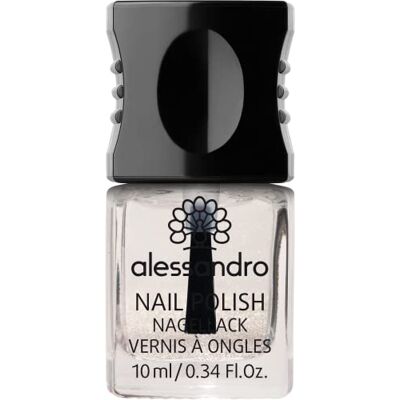 alessandro Shimmer Top Coat Nagellak, Top Coat voor het verzegelen van nagellak, bescherming en glans voor nagels, glittereffect, 10 ml alessandro Shimmer Top Coat Nagellak, Top Coat voor het verzegelen van nagellak, bescherming en glans voor nagels, glittereffect, 10 ml