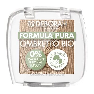 DEBORAH Mono biologische oogschaduw, pure formule kleur nr. 08 Chestnut Brown, met ingrediënten van 100% natuurlijke oorsprong, veganistisch en diervriendelijk DEBORAH Mono biologische oogschaduw, pure formule kleur nr. 08 Chestnut Brown, met ingrediënten van 100% natuurlijke oorsprong, veganistisch en diervriendelijk