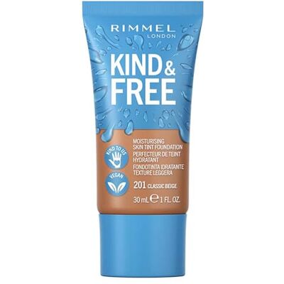 Rimmel Kind + Free Hydraterende foundation Classic Beige 201 Rimmel Kind + Free Hydraterende foundation Classic Beige 201