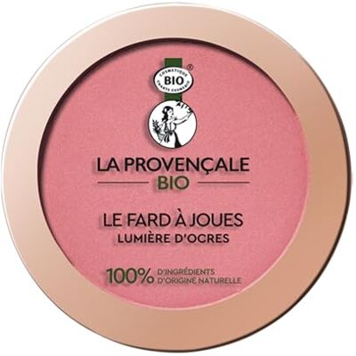 La Provençale Bio Le Fard à Joues Lumière d'Ocres Certifié Bio Blush Effet Bonne Mine Pour Tous Types de Peaux Teinte : Rose Grès (01), Crayon, Naturel La Provençale Bio Le Fard à Joues Lumière d'Ocres Certifié Bio Blush Effet Bonne Mine Pour Tous Types de Peaux Teinte : Rose Grès (01), Crayon, Naturel