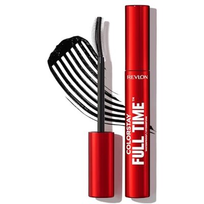 REVLON ColorStay Full Time Mascara, volume mascara, foutvrij, ultralichte formule, houdt tot 24 uur, 401 zwart zwart, 7,5 ml REVLON ColorStay Full Time Mascara, volume mascara, foutvrij, ultralichte formule, houdt tot 24 uur, 401 zwart zwart, 7,5 ml