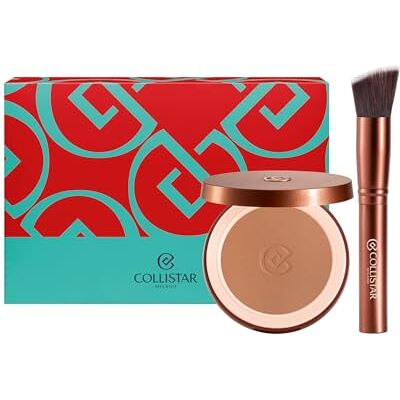 Collistar Doodskist Cadeau Make-Up Vrouwen Aarde Bronzing Poeder Zijde Effect 4.4 Hawaii Mat 10 g, Druppelkwast, Elegante Zakje, Natuurlijke Kleur en Huid Geneukt door de Zon Collistar Doodskist Cadeau Make-Up Vrouwen Aarde Bronzing Poeder Zijde Effect 4.4 Hawaii Mat 10 g, Druppelkwast, Elegante Zakje, Natuurlijke Kleur en Huid Geneukt door de Zon