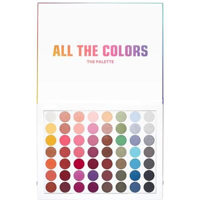 3ina Makeup All The Colors Langdurig veelkleurig oogschaduwpalet met 56 tinten matte glitter oogschaduw en matte afwerking, veganistisch 3ina Makeup All The Colors Langdurig veelkleurig oogschaduwpalet met 56 tinten matte glitter oogschaduw en matte afwerking, veganistisch