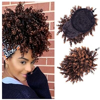 Generic Messy Bun Haar Krullend Pony Staart Clip Hair Extensions voor Vrouwen Afro Hoge puff Synthetisch Haar Chignon Paardenstaart Koord Met Pony Korte Kinky Real Menselijk Haar Generic Messy Bun Haar Krullend Pony Staart Clip Hair Extensions voor Vrouwen Afro Hoge puff Synthetisch Haar Chignon Paardenstaart Koord Met Pony Korte Kinky Real Menselijk Haar