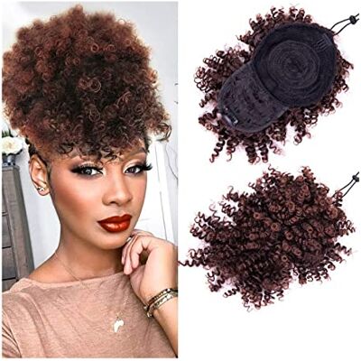 Generic Messy Bun Haar Krullend Pony Staart Clip Hair Extensions voor Vrouwen Afro Hoge puff Synthetisch Haar Chignon Paardenstaart Koord Met Pony Korte Kinky Real Menselijk Haar Generic Messy Bun Haar Krullend Pony Staart Clip Hair Extensions voor Vrouwen Afro Hoge puff Synthetisch Haar Chignon Paardenstaart Koord Met Pony Korte Kinky Real Menselijk Haar