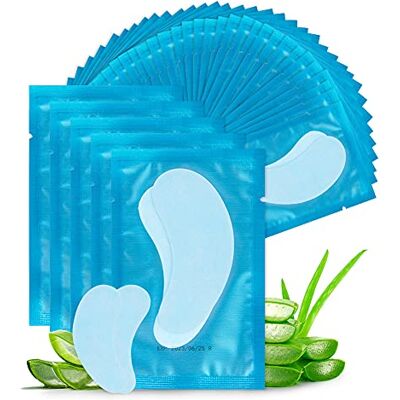 Lunamoon 50 paar patches voor wimperverlengingen, wimperpads, wimpers, wimperverlengingen, lash pads, lash patch onder de ogen, ooggelpatch Lunamoon 50 paar patches voor wimperverlengingen, wimperpads, wimpers, wimperverlengingen, lash pads, lash patch onder de ogen, ooggelpatch