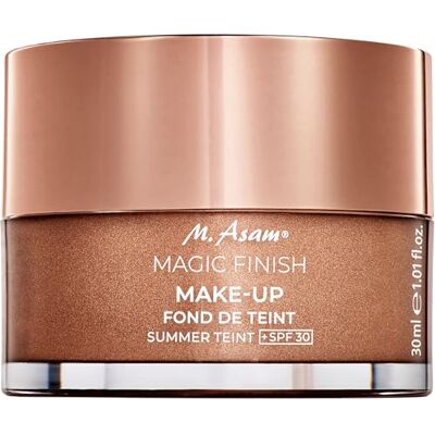 M. Asam Magic Finish Summer Teint Spf 30 Foam Foundation (30 ml), een 4-in-1 make-upbasis: Primer, make-up, poeder en concealer, natuurlijk en licht, voor alle huidtypes, veganistisch. M. Asam Magic Finish Summer Teint Spf 30 Foam Foundation (30 ml), een 4-in-1 make-upbasis: Primer, make-up, poeder en concealer, natuurlijk en licht, voor alle huidtypes, veganistisch.