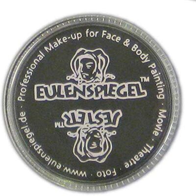 Eulenspiegel 501115 Make-up crème, zwart, 35 ml, voor Halloween, carnaval, themafeest Eulenspiegel 501115 Make-up crème, zwart, 35 ml, voor Halloween, carnaval, themafeest