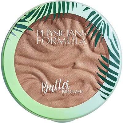 Physicians Formula , Murumuru Butter Bronzer, nieuwe bronzer voor gezicht, bronzing make-uppoeder met ultra-rijke formule met Murumuru-boter, glanzende afwerking, brons Physicians Formula , Murumuru Butter Bronzer, nieuwe bronzer voor gezicht, bronzing make-uppoeder met ultra-rijke formule met Murumuru-boter, glanzende afwerking, brons