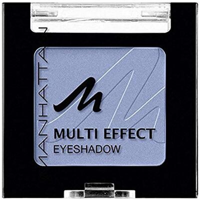 Manhattan Multi Effect Oogschaduw Lichtblauwe matte oogschaduw in praktische doos Kleurrijk en duurzaam Kleur Wild Wave Manhattan Multi Effect Oogschaduw Lichtblauwe matte oogschaduw in praktische doos Kleurrijk en duurzaam Kleur Wild Wave
