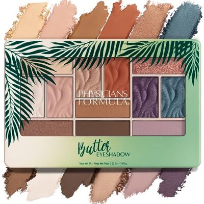Physicians Formula Oogschaduwpalet Zachte en romige tinten in 12 verschillende tinten nat of droog aanbrengen met Tucuma, Cupuaçu en essentiële vetzuren Tropische dagen Physicians Formula Oogschaduwpalet Zachte en romige tinten in 12 verschillende tinten nat of droog aanbrengen met Tucuma, Cupuaçu en essentiële vetzuren Tropische dagen