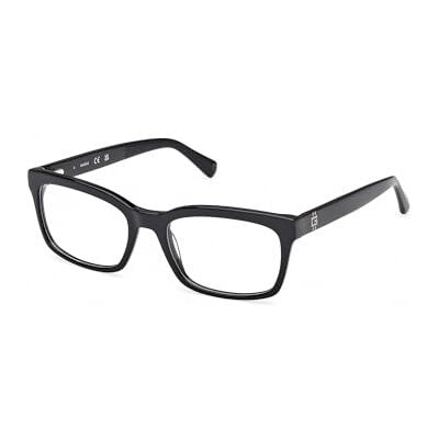GUESS Lunettes de Vue GU50252 Shiny black 55/19/145 Homme GUESS Lunettes de Vue GU50252 Shiny black 55/19/145 Homme