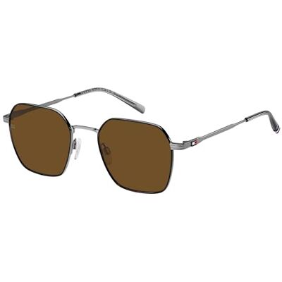Tommy Hilfiger TH 2133/S zonnebril TI7 mat zwart ruthenium 53/21/145 heren Tommy Hilfiger TH 2133/S zonnebril TI7 mat zwart ruthenium 53/21/145 heren