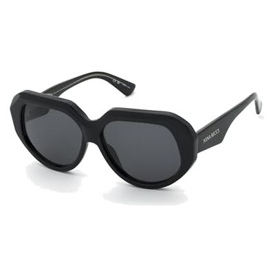 Nina Ricci , SUNGLASSES, SNR435-58-0700, SHINY BLACK, dames, glanzend zwart, 58 Nina Ricci , SUNGLASSES, SNR435-58-0700, SHINY BLACK, dames, glanzend zwart, 58