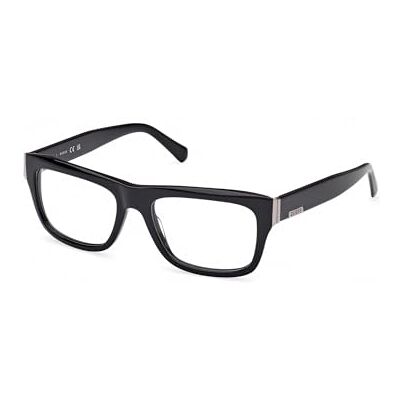 GUESS Lunettes de Vue GU50189 Shiny black 55/18/150 Homme GUESS Lunettes de Vue GU50189 Shiny black 55/18/150 Homme