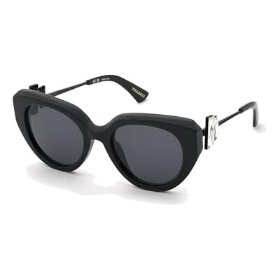 Nina Ricci , SUNGLASSES, SNR404S-53-700S, SHINY BLACK, dames, glanzend zwart, 53 Nina Ricci , SUNGLASSES, SNR404S-53-700S, SHINY BLACK, dames, glanzend zwart, 53