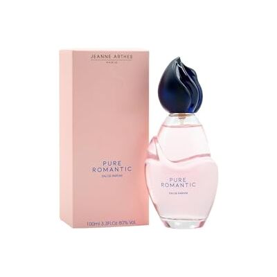 Jeanne Arthes Eau de Parfum voor dames – Pure Romantic – bloemen en fruitig – bergamot en passievrucht – gemaakt in Frankrijk tot Grasse – cadeau voor dames – 100 ml Jeanne Arthes Eau de Parfum voor dames – Pure Romantic – bloemen en fruitig – bergamot en passievrucht – gemaakt in Frankrijk tot Grasse – cadeau voor dames – 100 ml