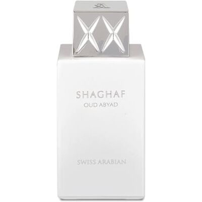 Swiss Arabian Shaghaf Oud Abyad Eau de Parfum Unisex in spuitfles, 70,9 g Swiss Arabian Shaghaf Oud Abyad Eau de Parfum Unisex in spuitfles, 70,9 g