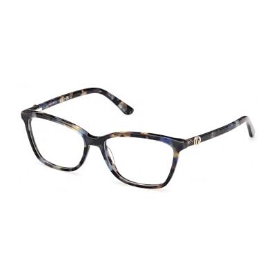 GUESS Lunettes de Vue GU50310 Blue/avana 50/15/140 Femme GUESS Lunettes de Vue GU50310 Blue/avana 50/15/140 Femme