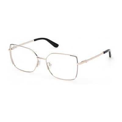 GUESS Lunettes de Vue GU50223 Shiny pale gold 57/16/140 Femme GUESS Lunettes de Vue GU50223 Shiny pale gold 57/16/140 Femme