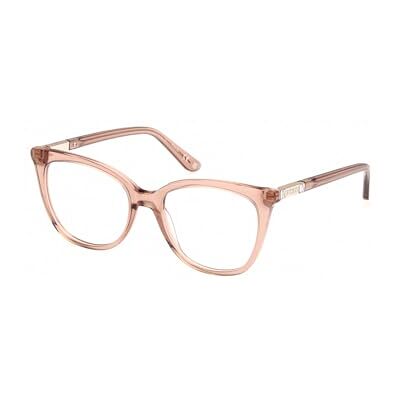 GUESS Lunettes de Vue GU50197 Shiny beige 52/17/140 Femme GUESS Lunettes de Vue GU50197 Shiny beige 52/17/140 Femme