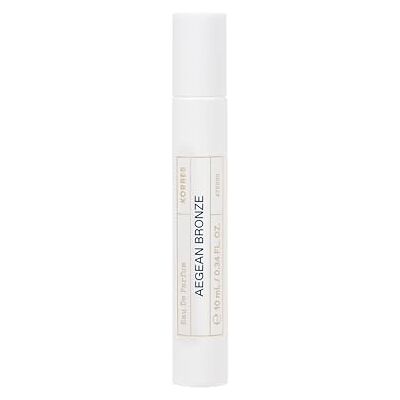 KORRES Aegean Bronze Eau de Parfum voor dames, roll-on reisfles, warme en zomergeur, bergamot, vanille en gebrande suiker, veganistisch, 10 ml KORRES Aegean Bronze Eau de Parfum voor dames, roll-on reisfles, warme en zomergeur, bergamot, vanille en gebrande suiker, veganistisch, 10 ml