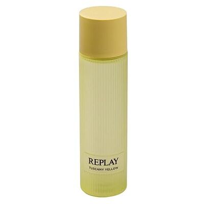 Replay Earth Made by Tuscany Yellow Body Eau de Toilette Uniseks, veganistisch, fris en stimulerend, hout-ambergeur, 200 ml fles Replay Earth Made by Tuscany Yellow Body Eau de Toilette Uniseks, veganistisch, fris en stimulerend, hout-ambergeur, 200 ml fles